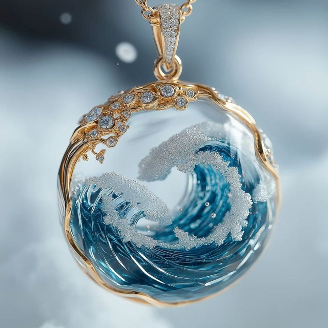 Collier en Or Élegant de l'Océan