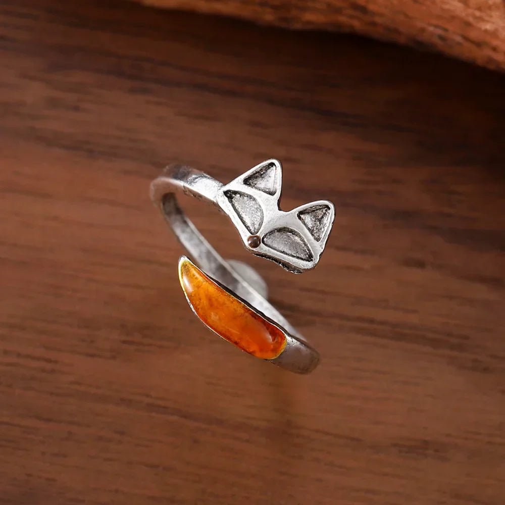 Bague Vintage Esprit Renard