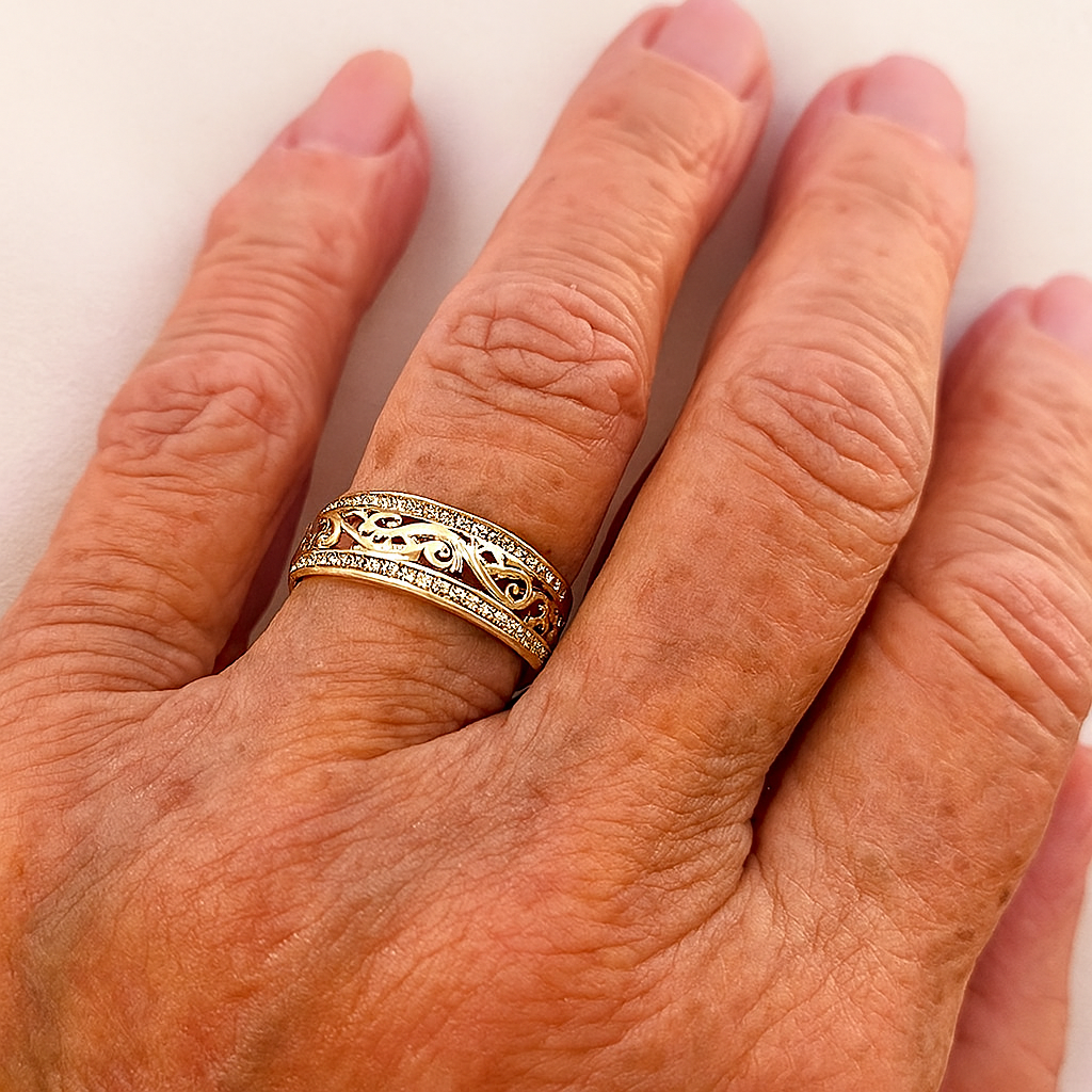 Bague en or Bright Hollow