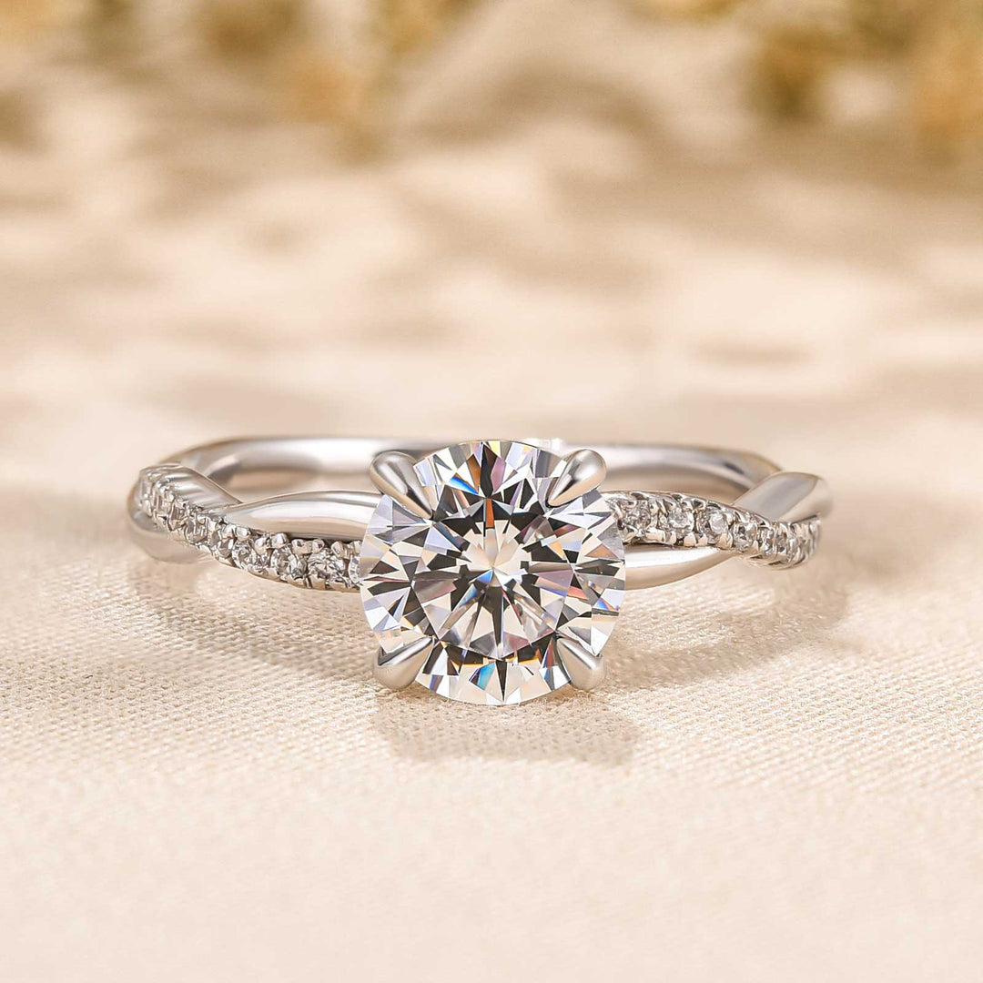 Le Jane Ring | Or Blanc