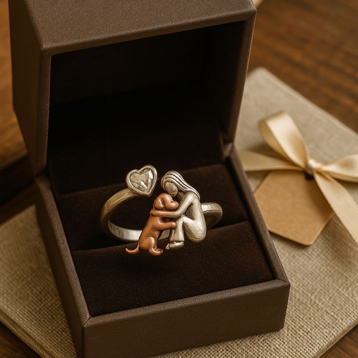 Bague en Argent Sterling 925 Fait Main avec Zirconia en Forme de Cœur – Taille Ajustable