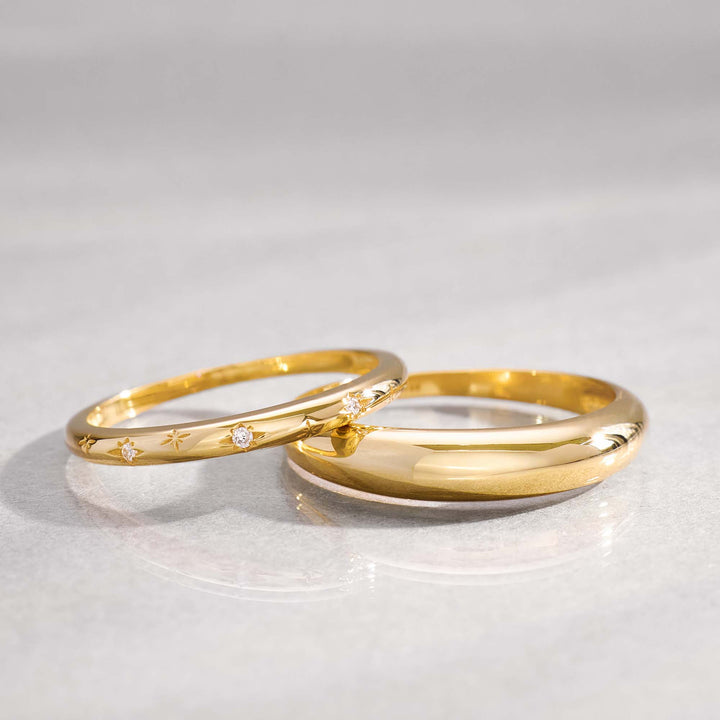 Bague Midi Dome