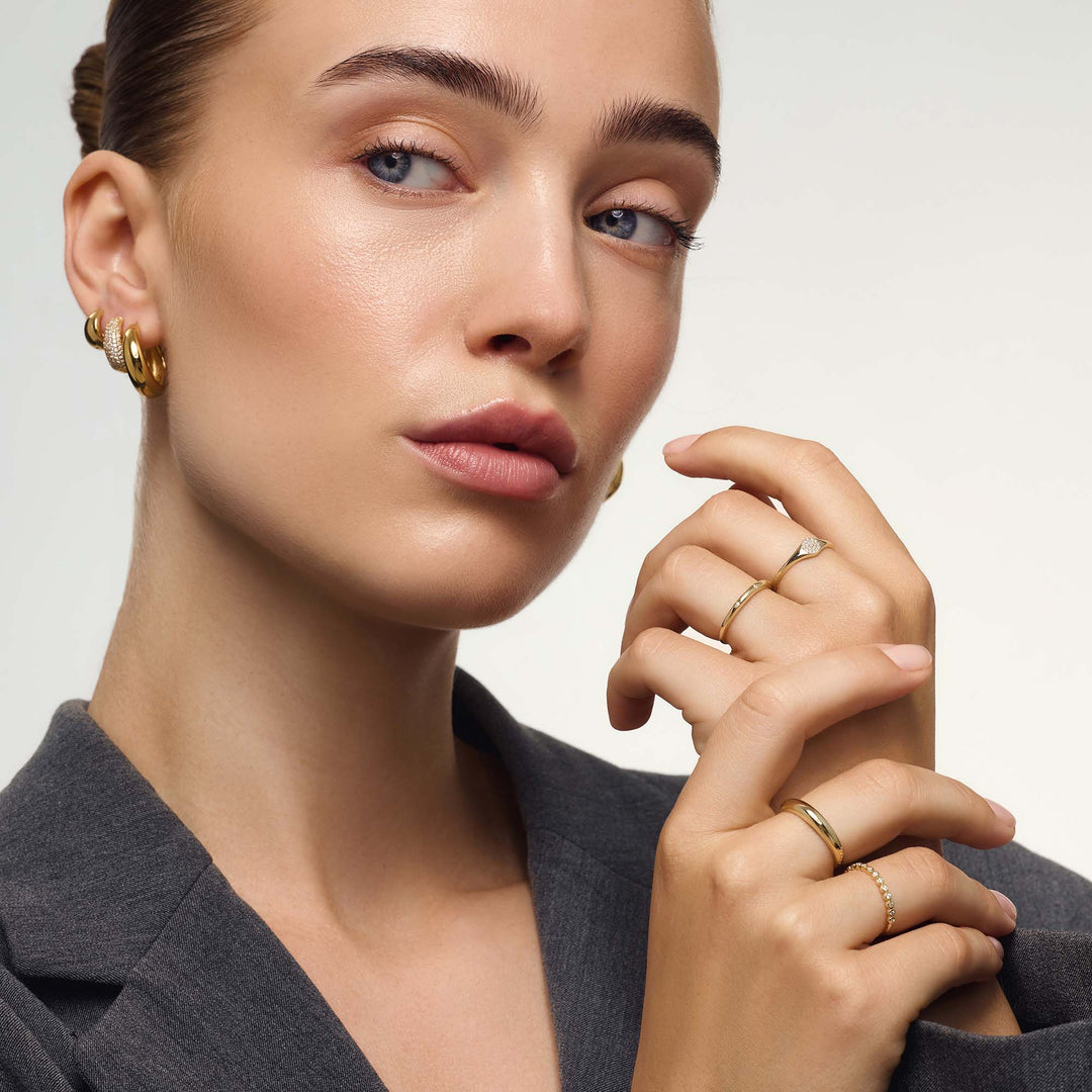 Bague Midi Dome