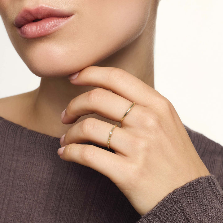 Bague Dôme Fine | Or