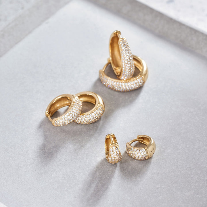 Jules Mini Boucles d'Oreilles | Or 16k