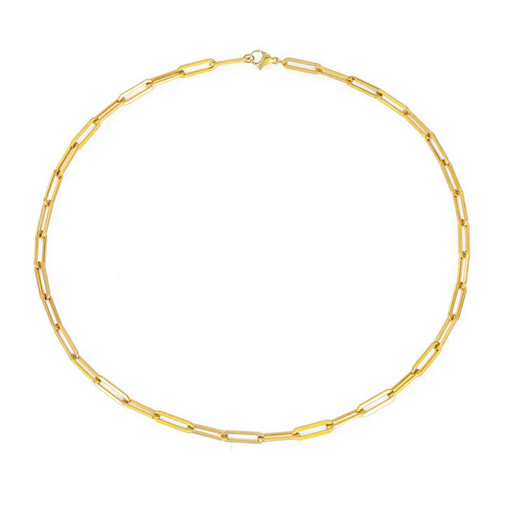Collier en Chaîne Élégant Archen | Or Blanc