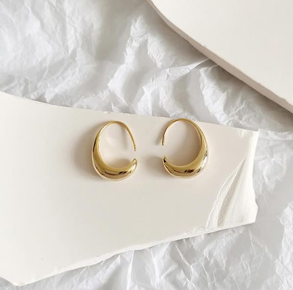 Boucles d'oreilles en or de luxe