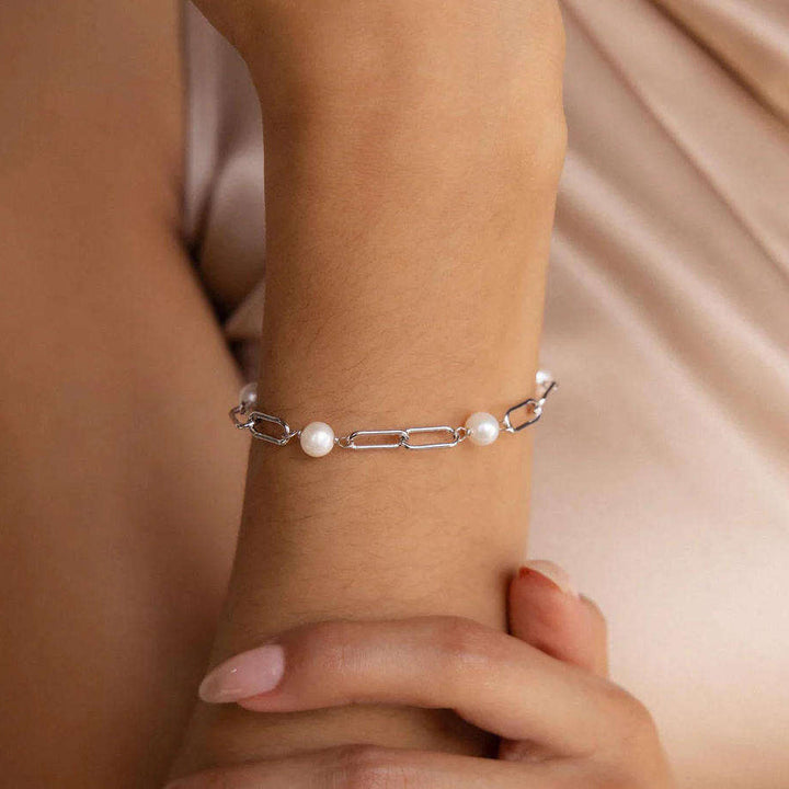 Bracelet Chaîne en Perles Intemporel