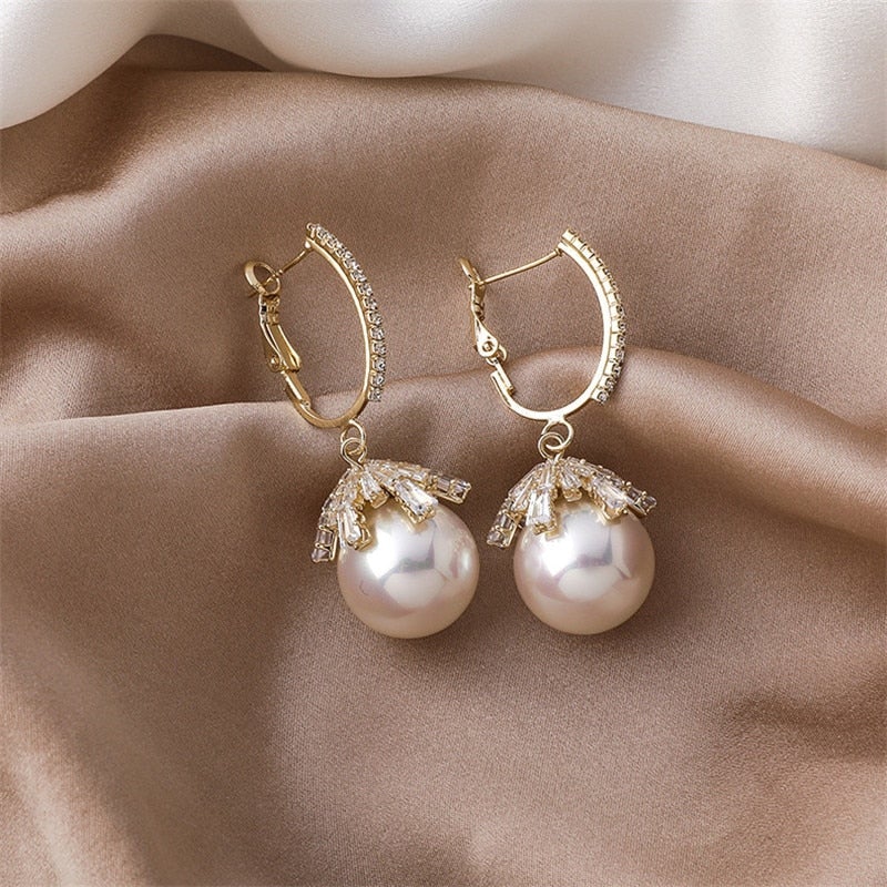 Boucles d'oreilles Bébé Perle