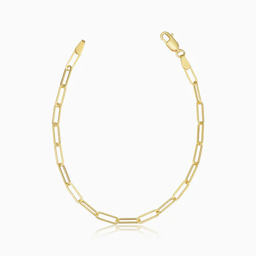 Bracelet Lien Venise | Or Blanc