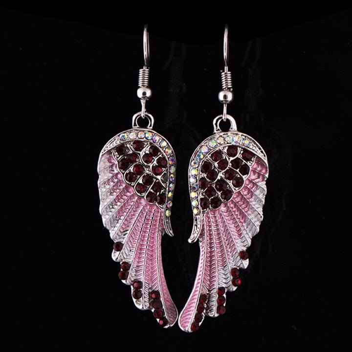 Boucles d'oreilles Ange en Cristal
