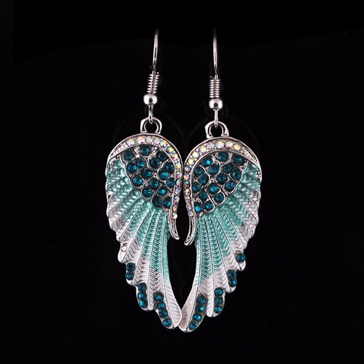 Boucles d'oreilles Ange en Cristal