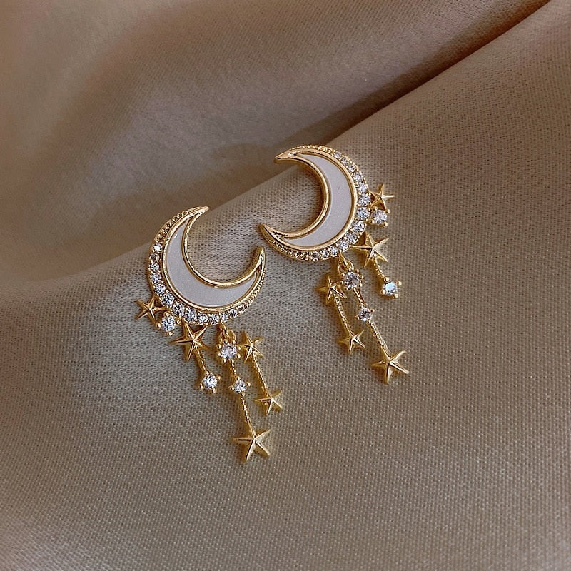 Boucles d'oreilles Luxe Lueur de Lune