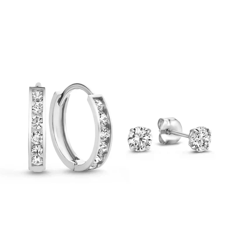 Boucles d'oreilles en pierre Dara Brillane | Or