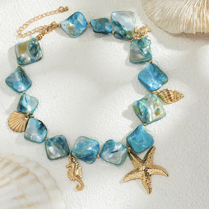 Collier Bleu Rêves d'Océan