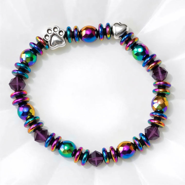 Bracelet Magnétique avec Charme Patte