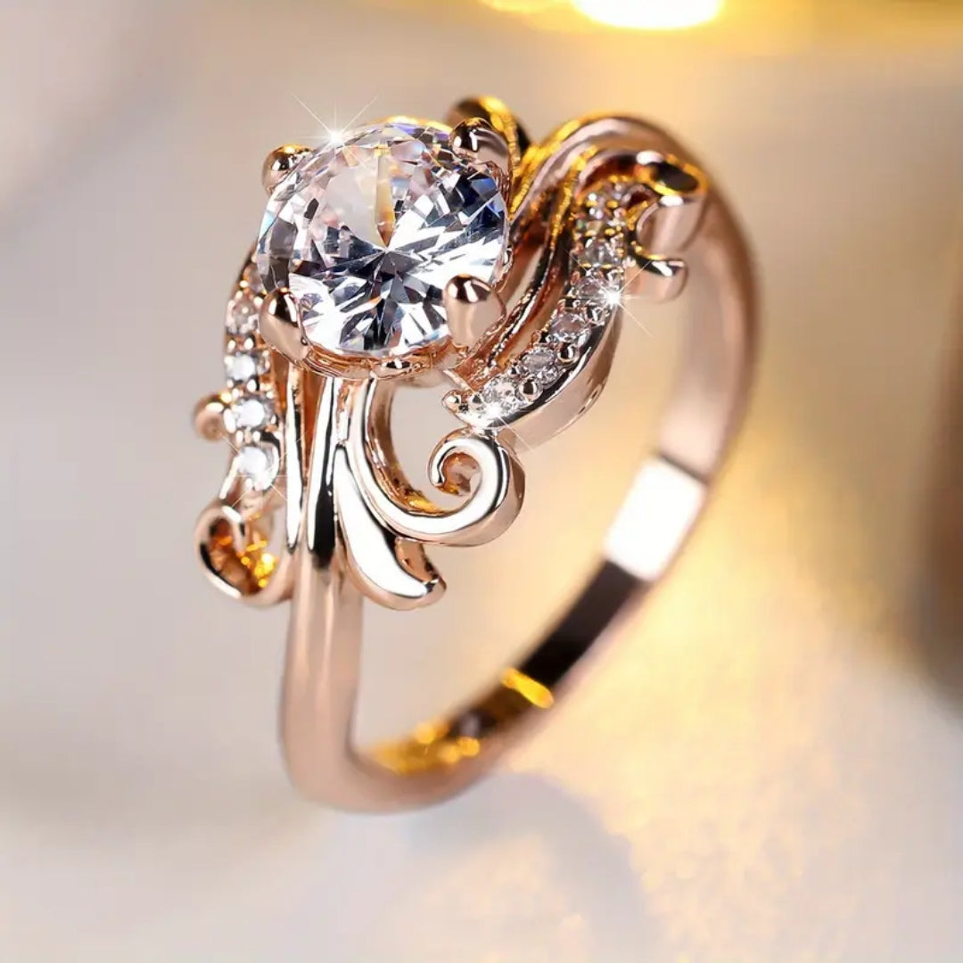 Bague en Cristal Éclatant Élégante