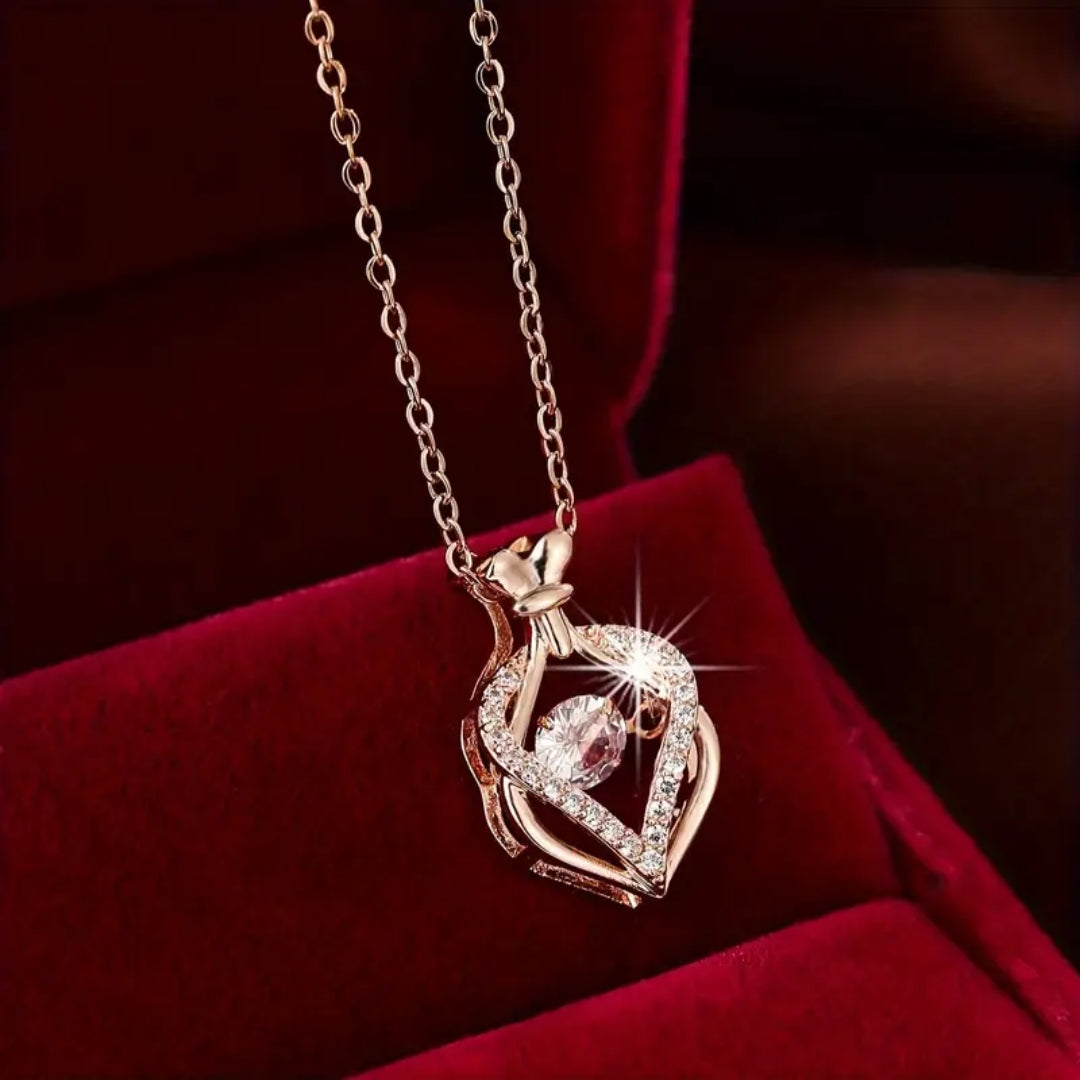 Collier Élégant en Or Étincelant
