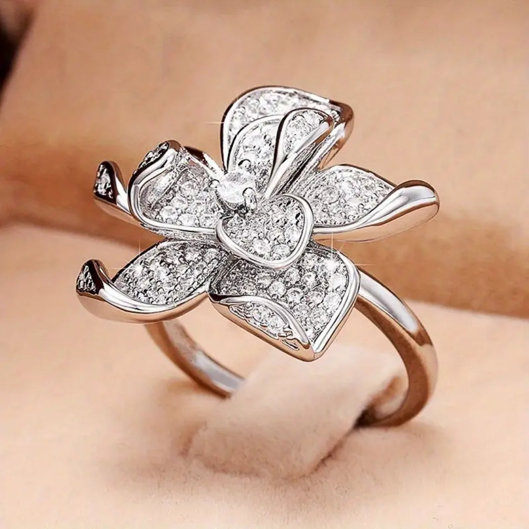 Bague Éclatante en Argent