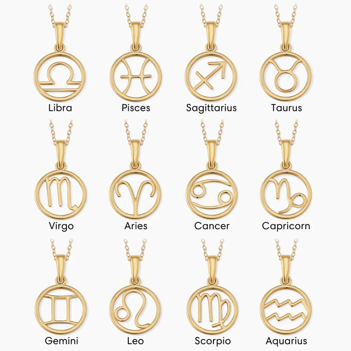 Collier signe du zodiaque