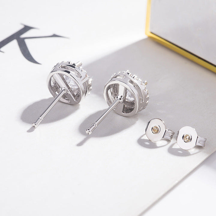 Boucles d'oreilles Solea Spark | Or blanc 18k
