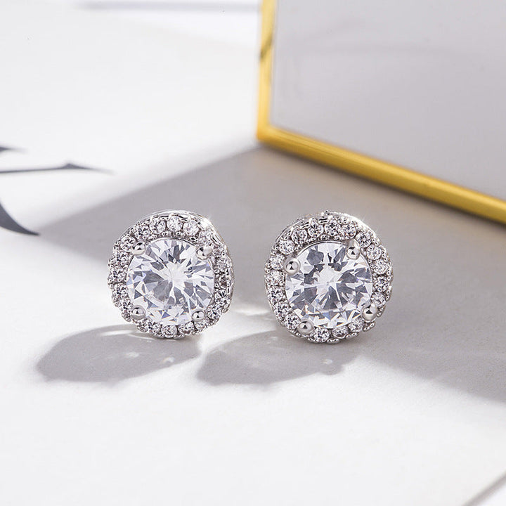 Boucles d'oreilles Solea Spark | Or blanc 18k