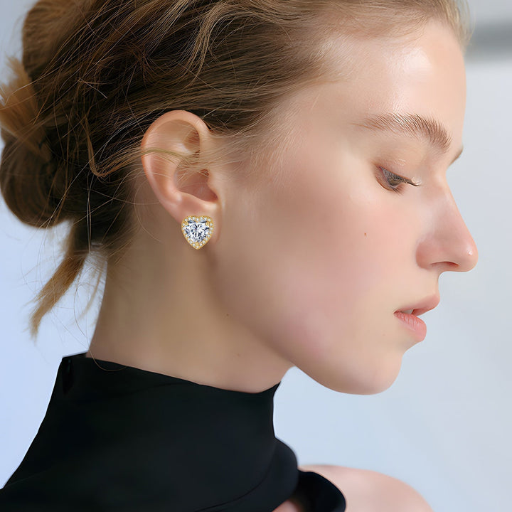 Boucles d'oreilles Éclat Doré