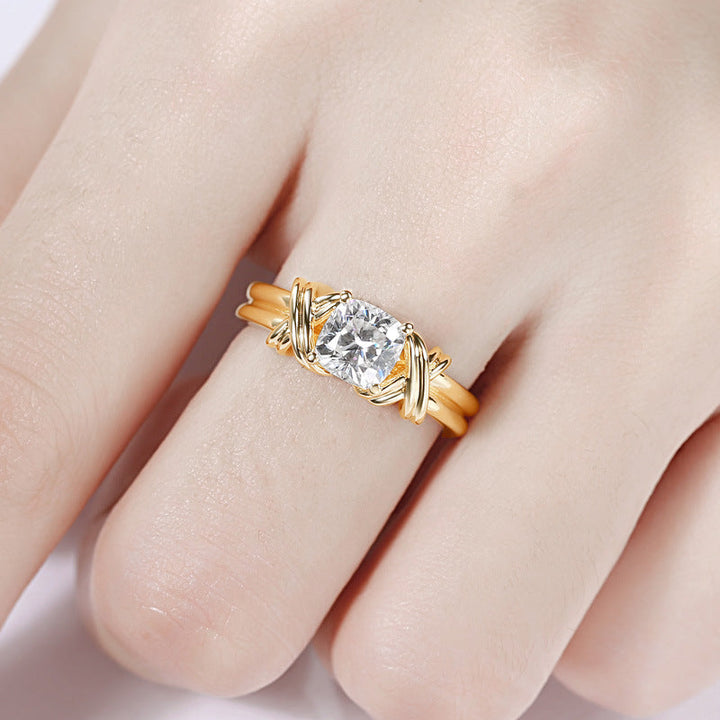 Bague Déclaration en Corde | Or