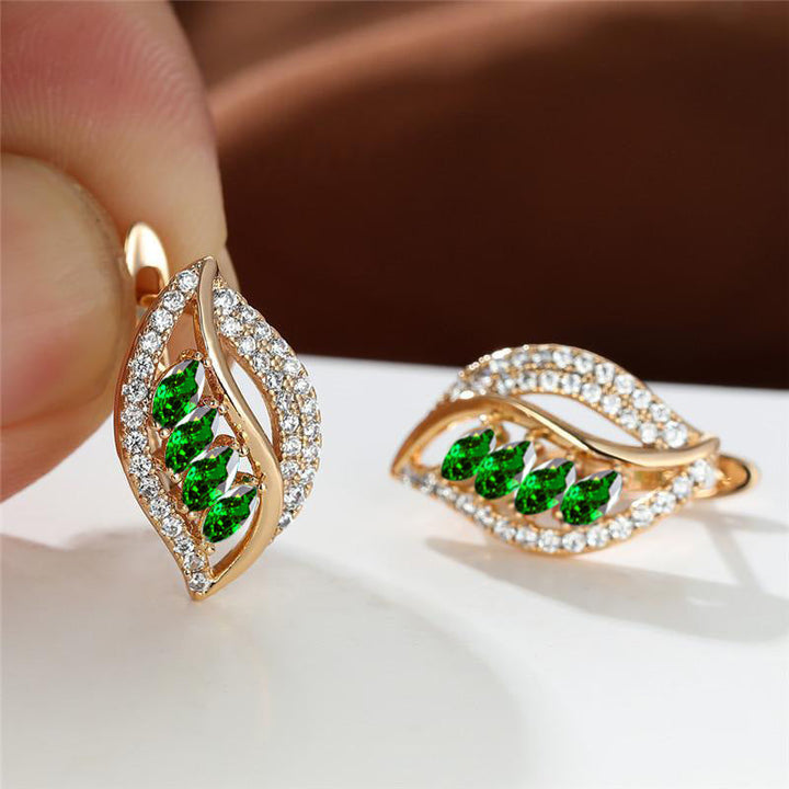 Boucles d'oreilles Isola Verdancia | Or