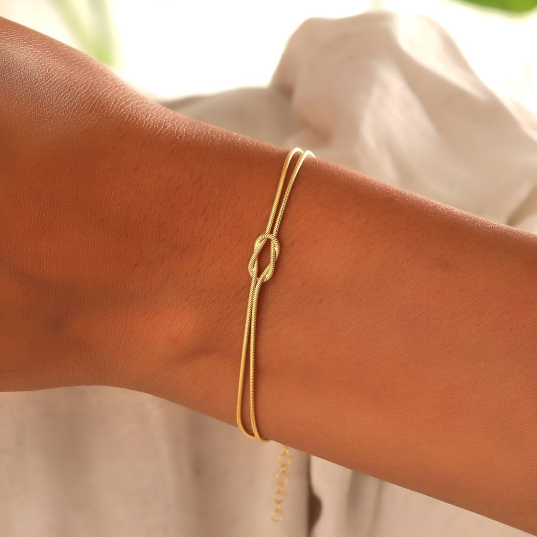 Bracelet Nœud de Connexion