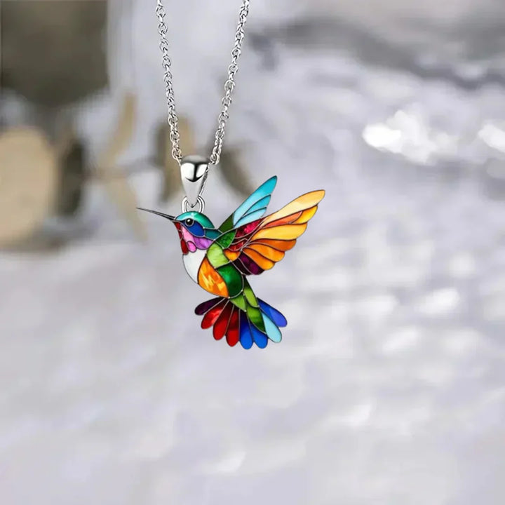 Magnifique Collier Colibri avec Boucles d'Oreilles Bonus – Offre à Durée Limitée
