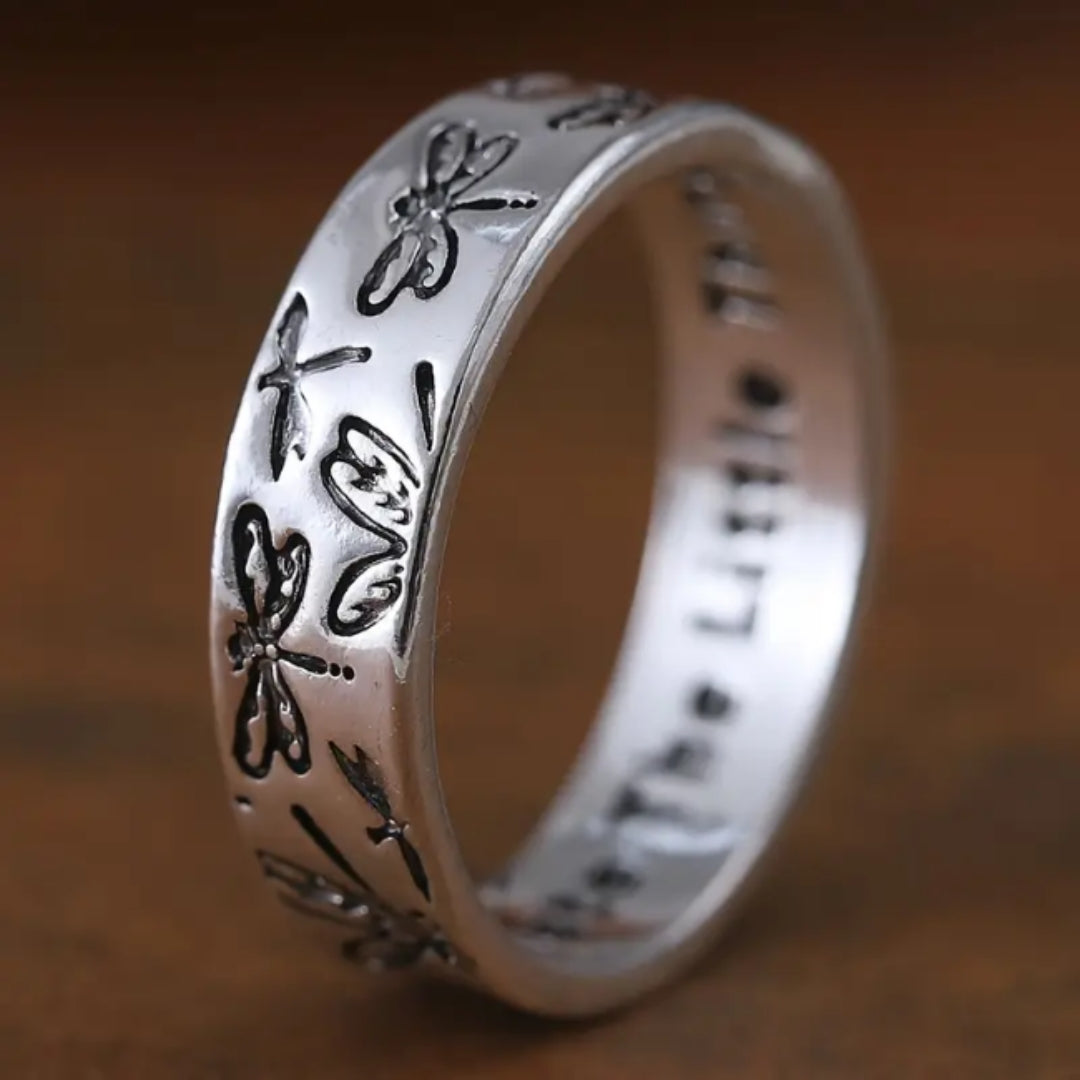 Bague en Argent Libellule