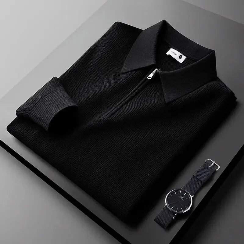 Pull demi-zip essentiel