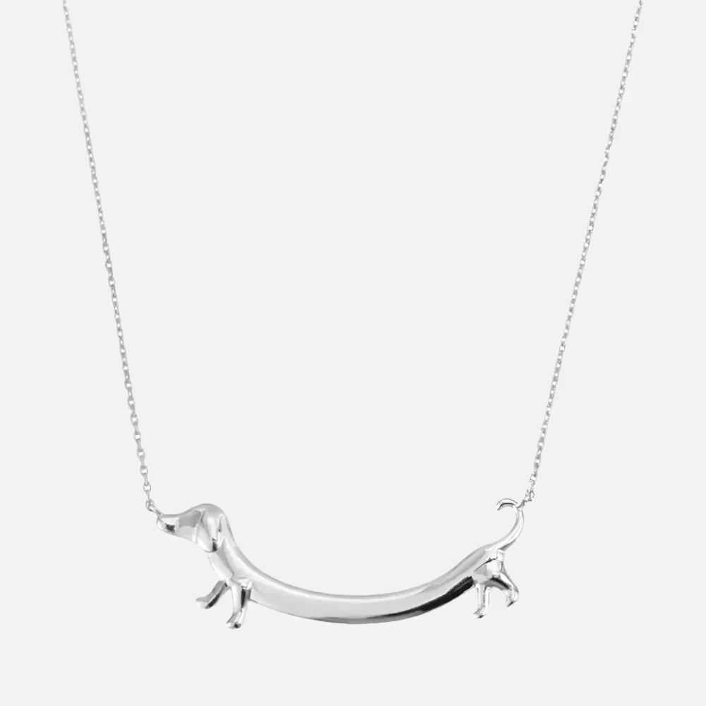Collier Teckel en Ton Or