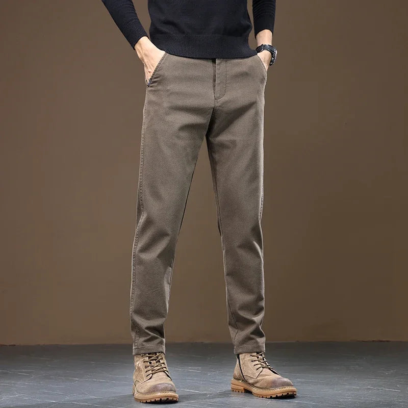 Pantalon Droit Décontracté