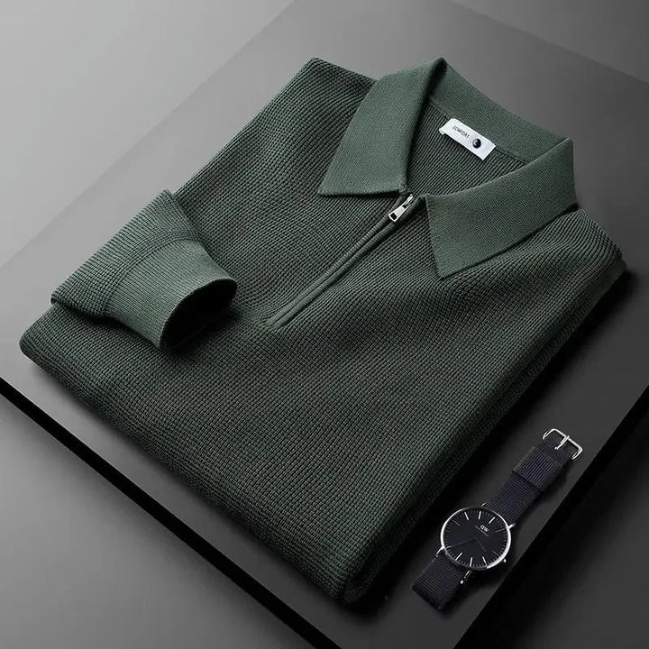 Pull demi-zip essentiel