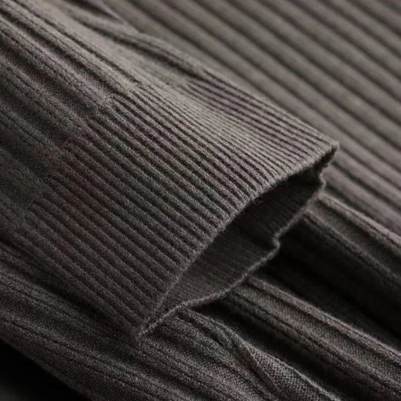 Pull demi-zip à rayures