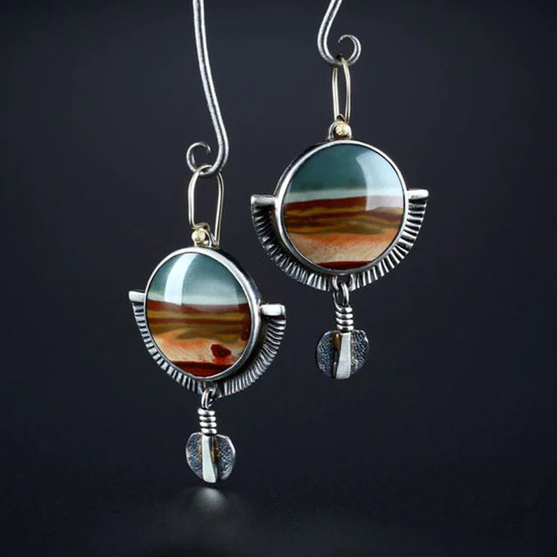 Boucles d'oreilles créatives de style ethnique