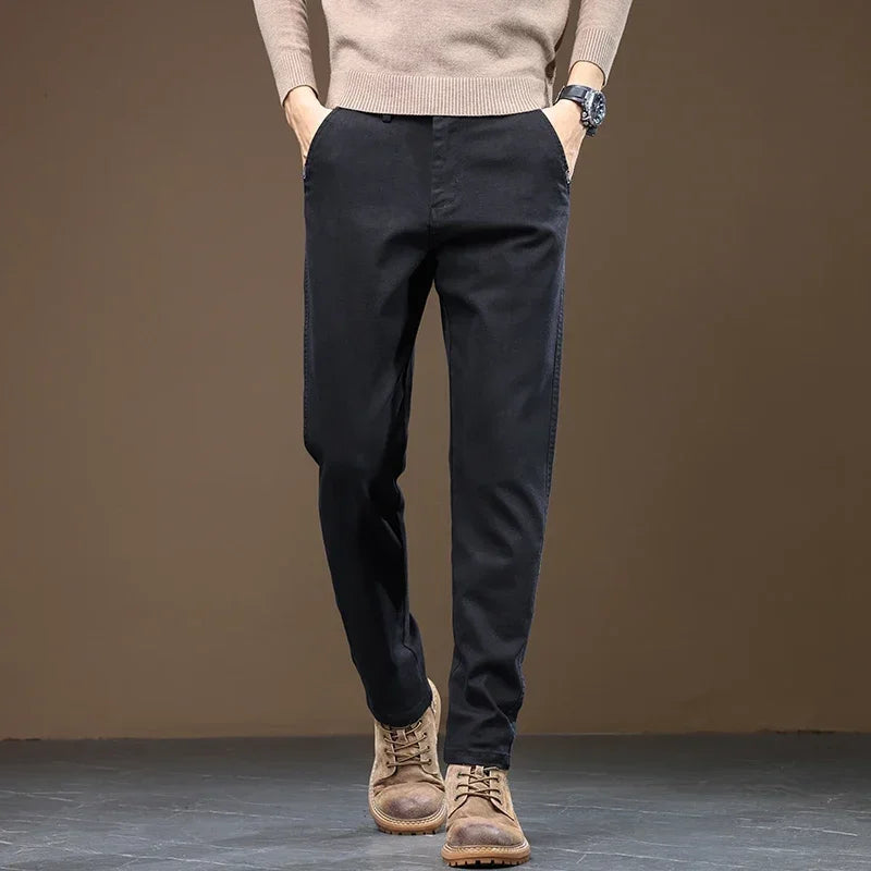 Pantalon Droit Décontracté