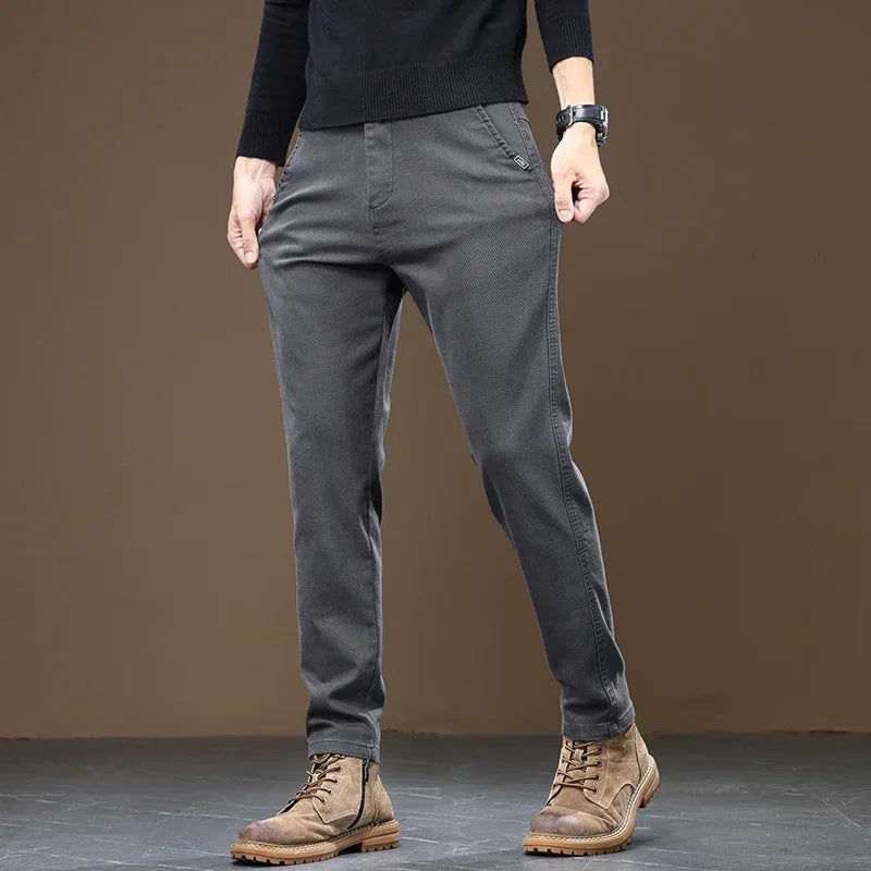 Pantalon Droit Décontracté