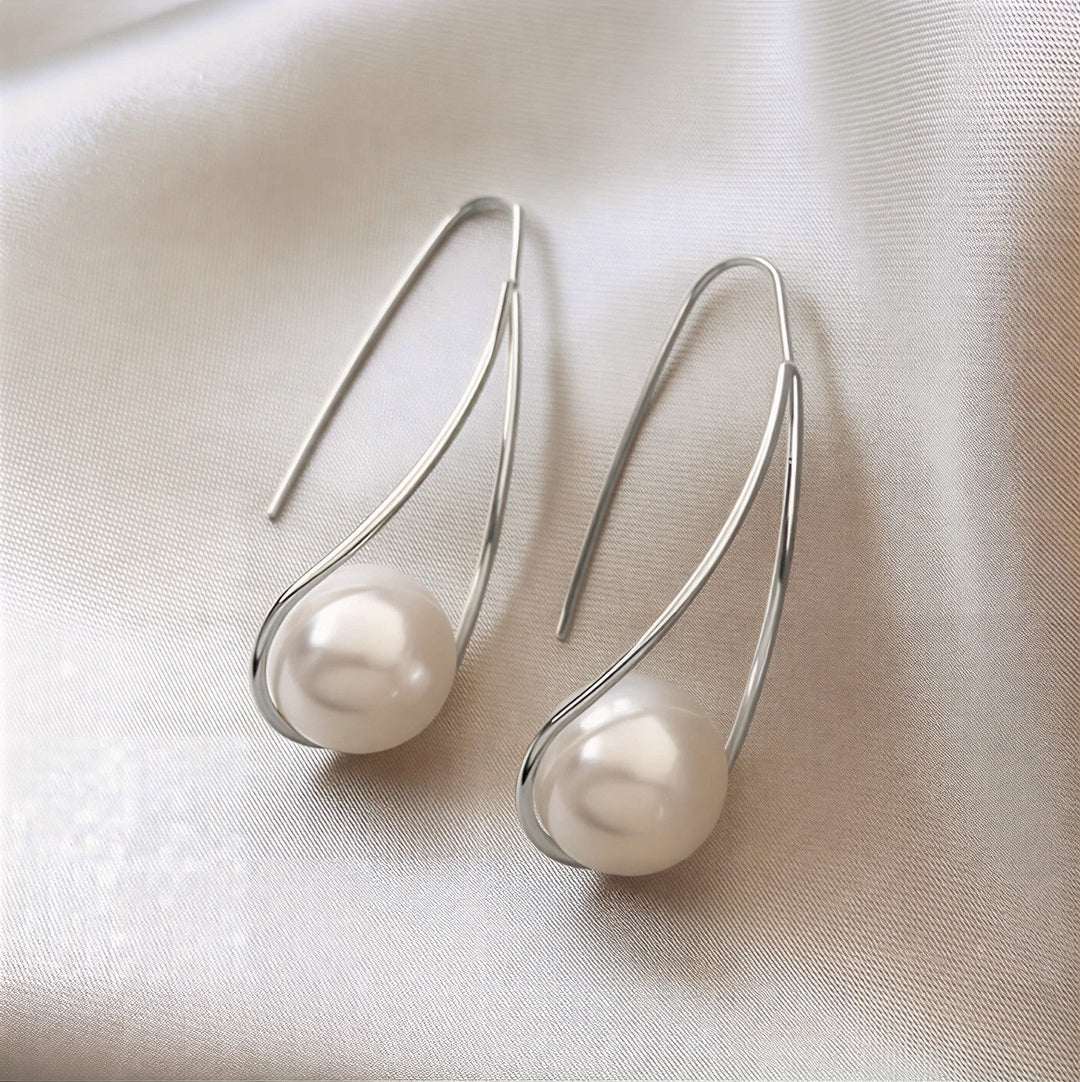Boucles d'oreilles mystiques en perles élégantes
