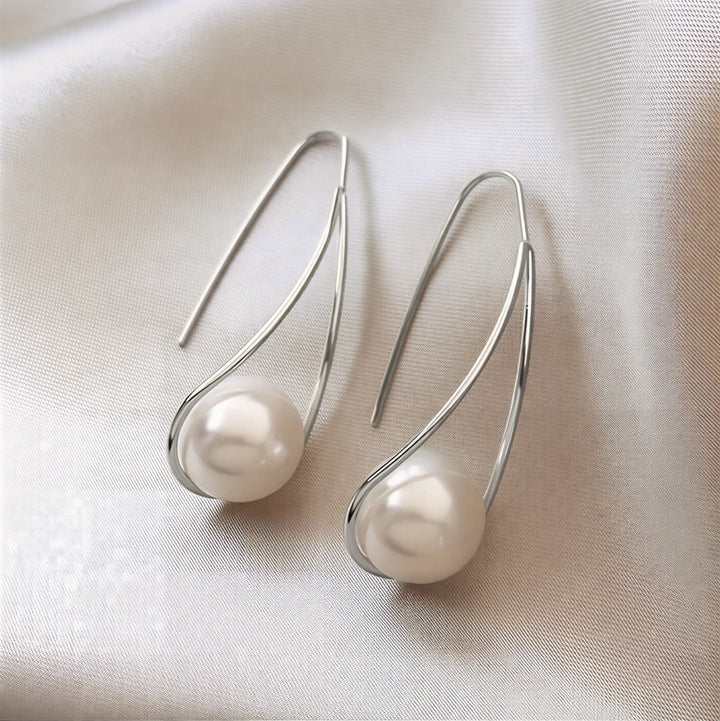 Boucles d'oreilles mystiques en perles élégantes