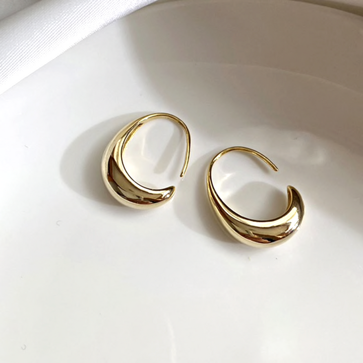 Boucles d'oreilles en or de luxe