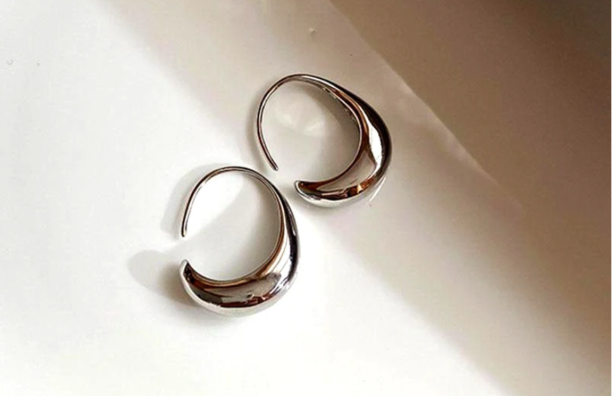 Boucles d'oreilles en or de luxe