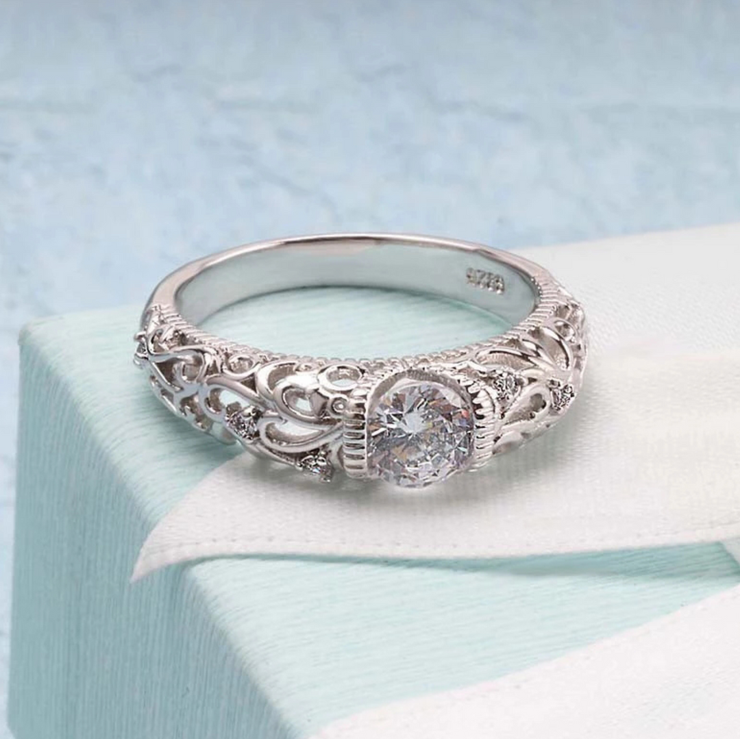 Bague Élégante en Argent Sterling