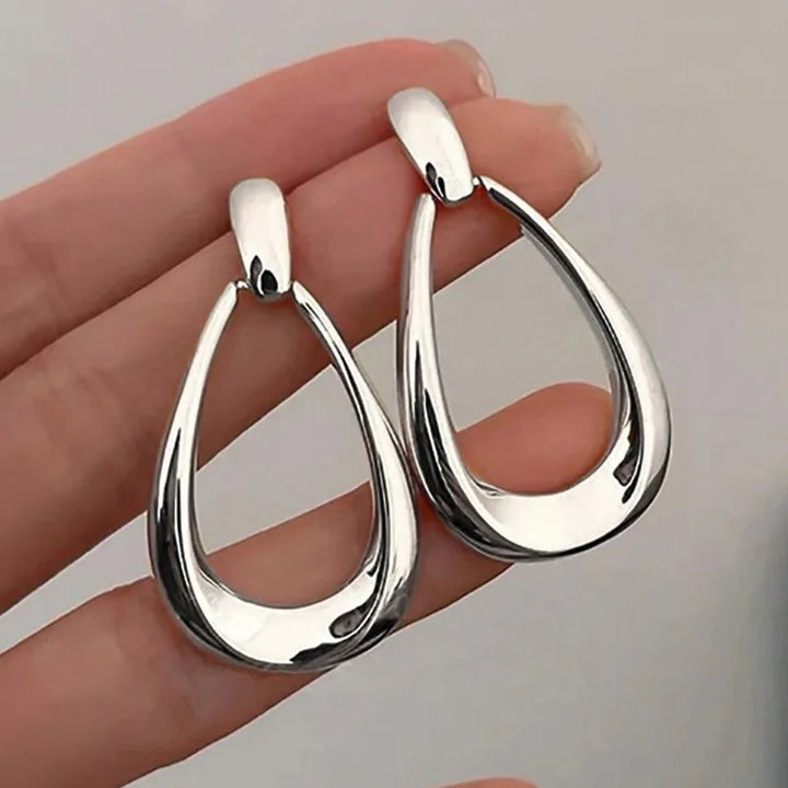 Boucles d'oreilles créoles en argent