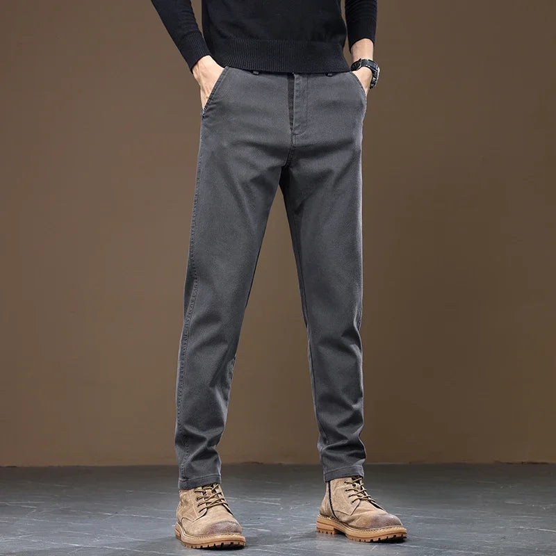 Pantalon Droit Décontracté