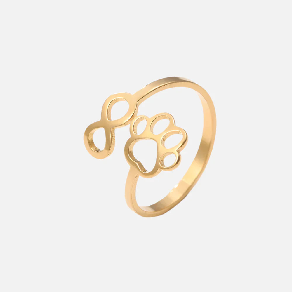 Bague Infini Ajustable – Acier Inoxydable