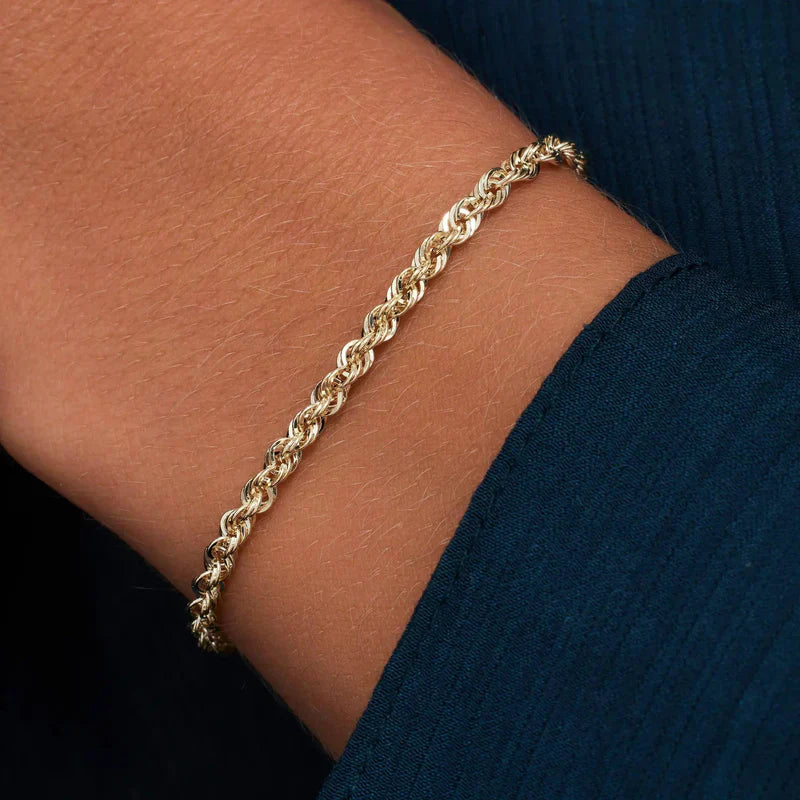 Bracelet en Chaîne Tordue | Or