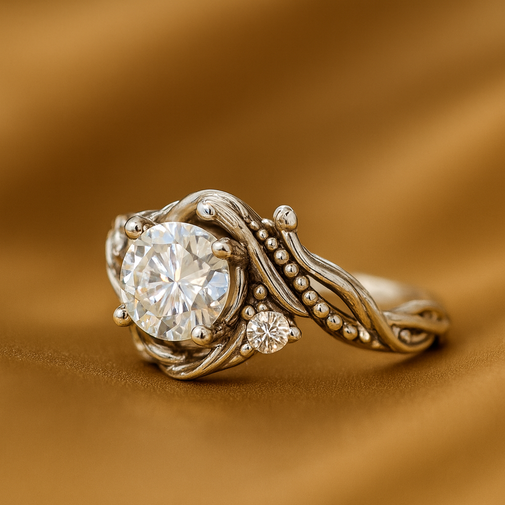 Bague en Zirconia Argent Élégante